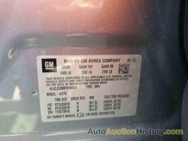 BUICK ENCORE, KL4CJGSB0FB194554