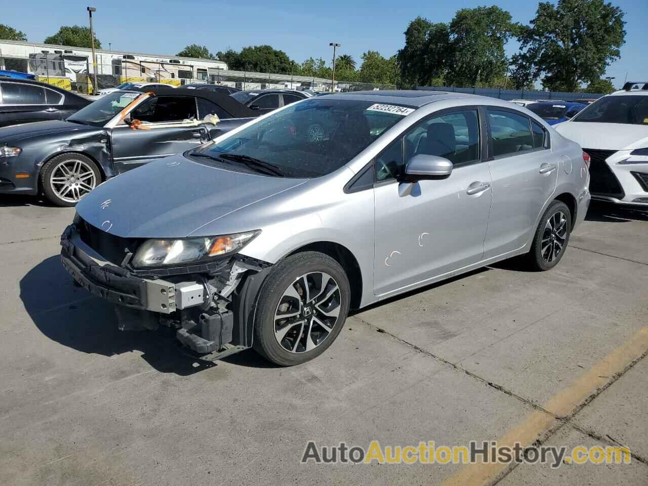 HONDA CIVIC EX, 2HGFB2F80FH520170