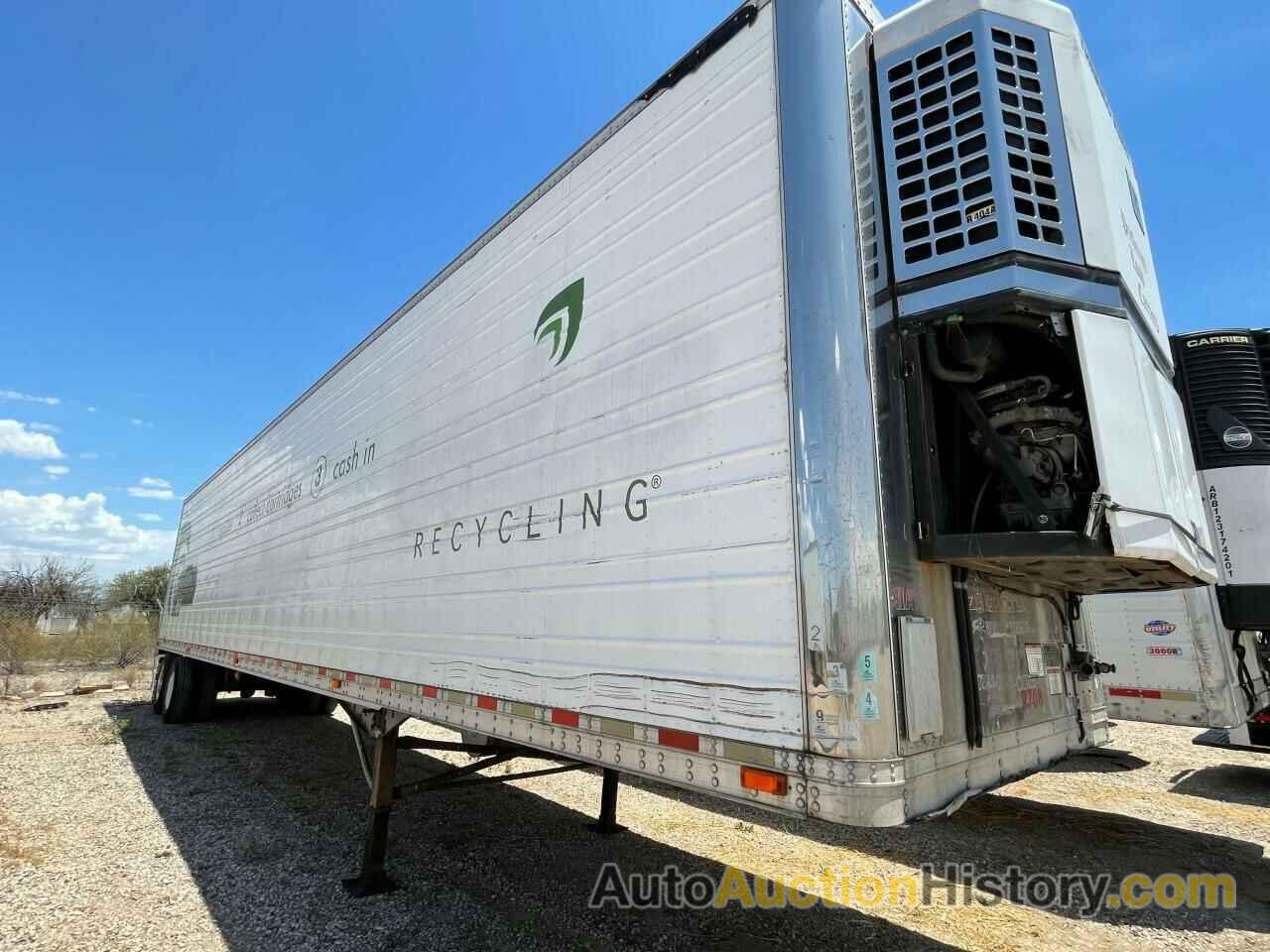 2002 GREAT DANE TRAILER REEFER, 1GRAA96272W049801