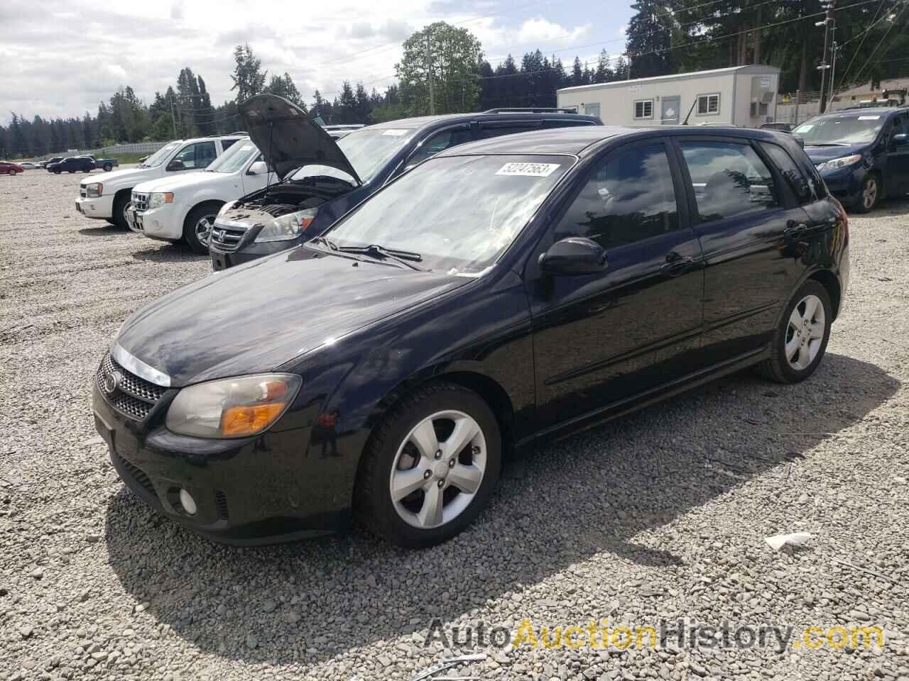 2008 KIA SPECTRA5 5 SX, KNAFE161X85012587