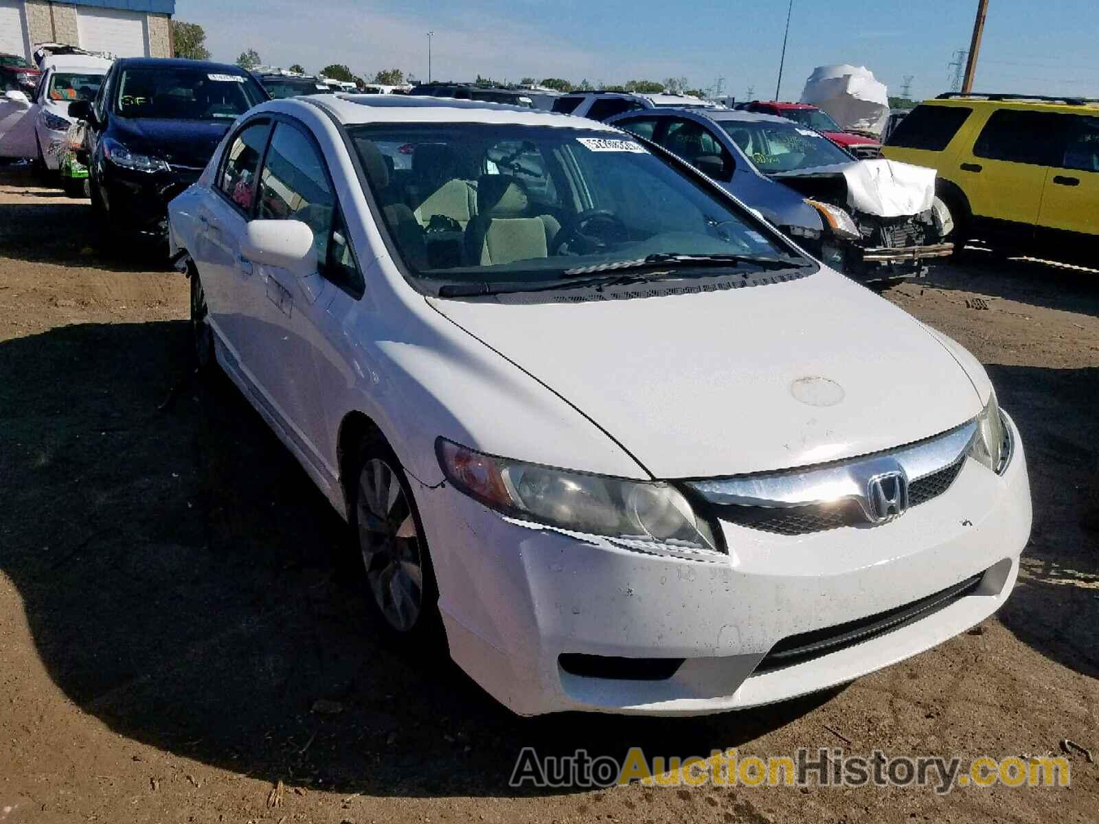 2010 HONDA CIVIC EX EX, 19XFA1F81AE063692