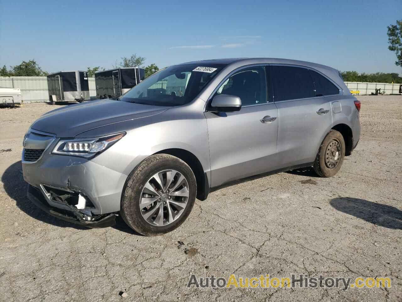 ACURA MDX TECHNOLOGY, 5FRYD4H49GB063050