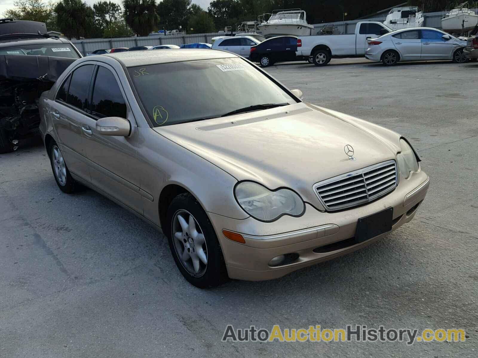 2001 MERCEDES-BENZ C 320, WDBRF64J91F082819