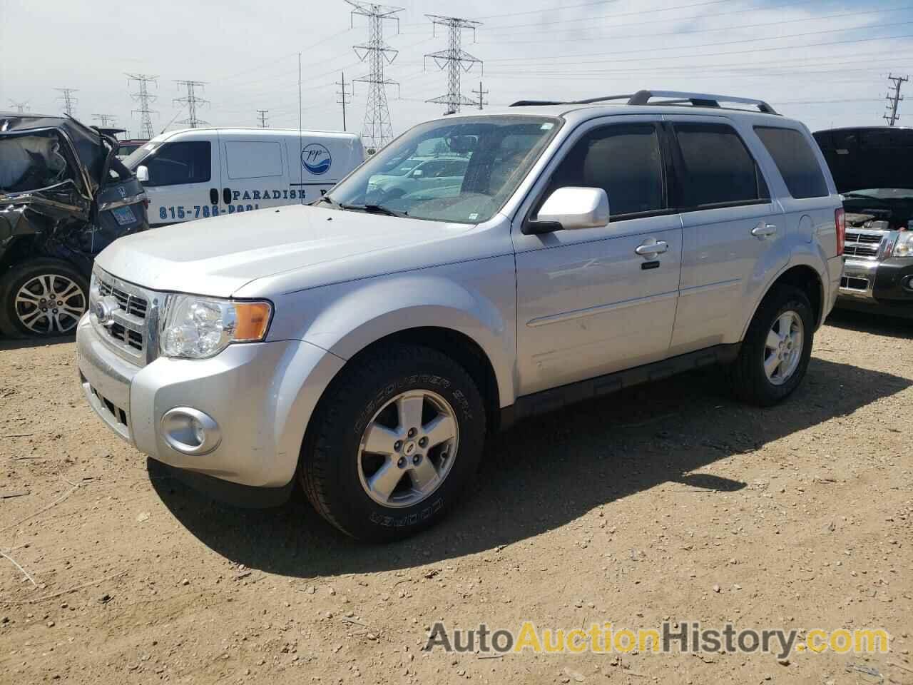 2012 FORD ESCAPE LIMITED, 1FMCU9EG9CKB02588