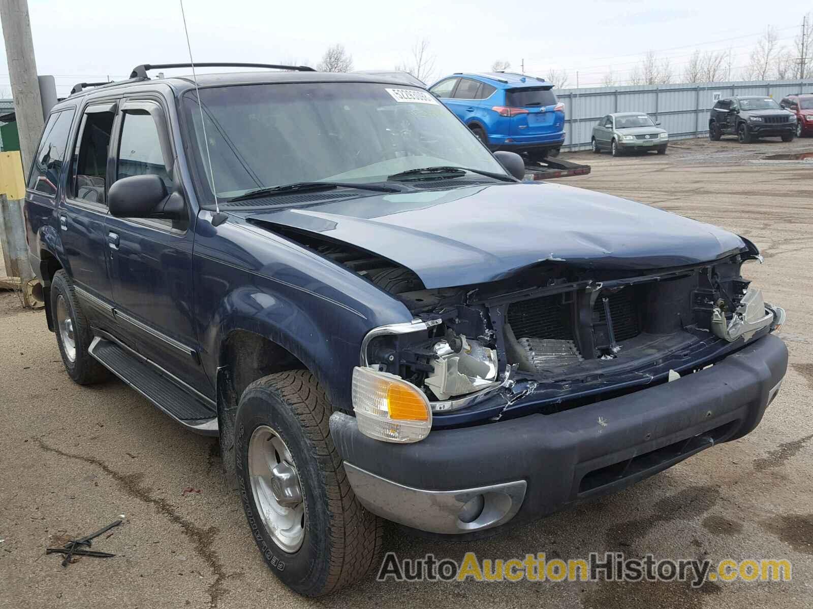 2000 FORD EXPLORER XLT, 1FMZU73E1YZA36164