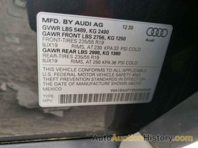 AUDI Q5 PREMIUM PLUS, WA1BAAFY0M2045405