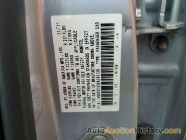 HONDA ACCORD SE, 1HGCP2F6XCA045138