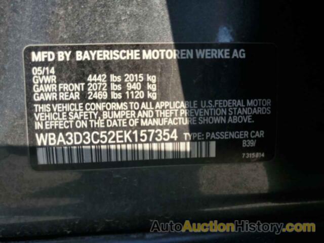 BMW 3 SERIES D, WBA3D3C52EK157354
