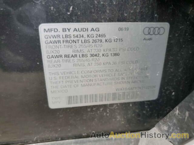 AUDI Q5 PREMIUM PLUS, WA1BNAFY7K2122126