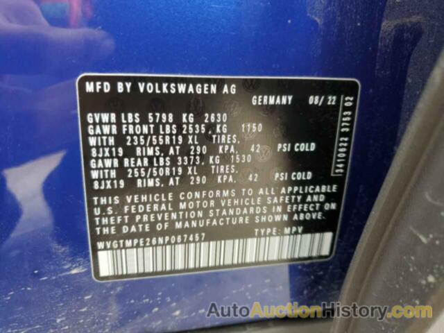 VOLKSWAGEN ID.4 PRO S PRO S, WVGTMPE26NP067457