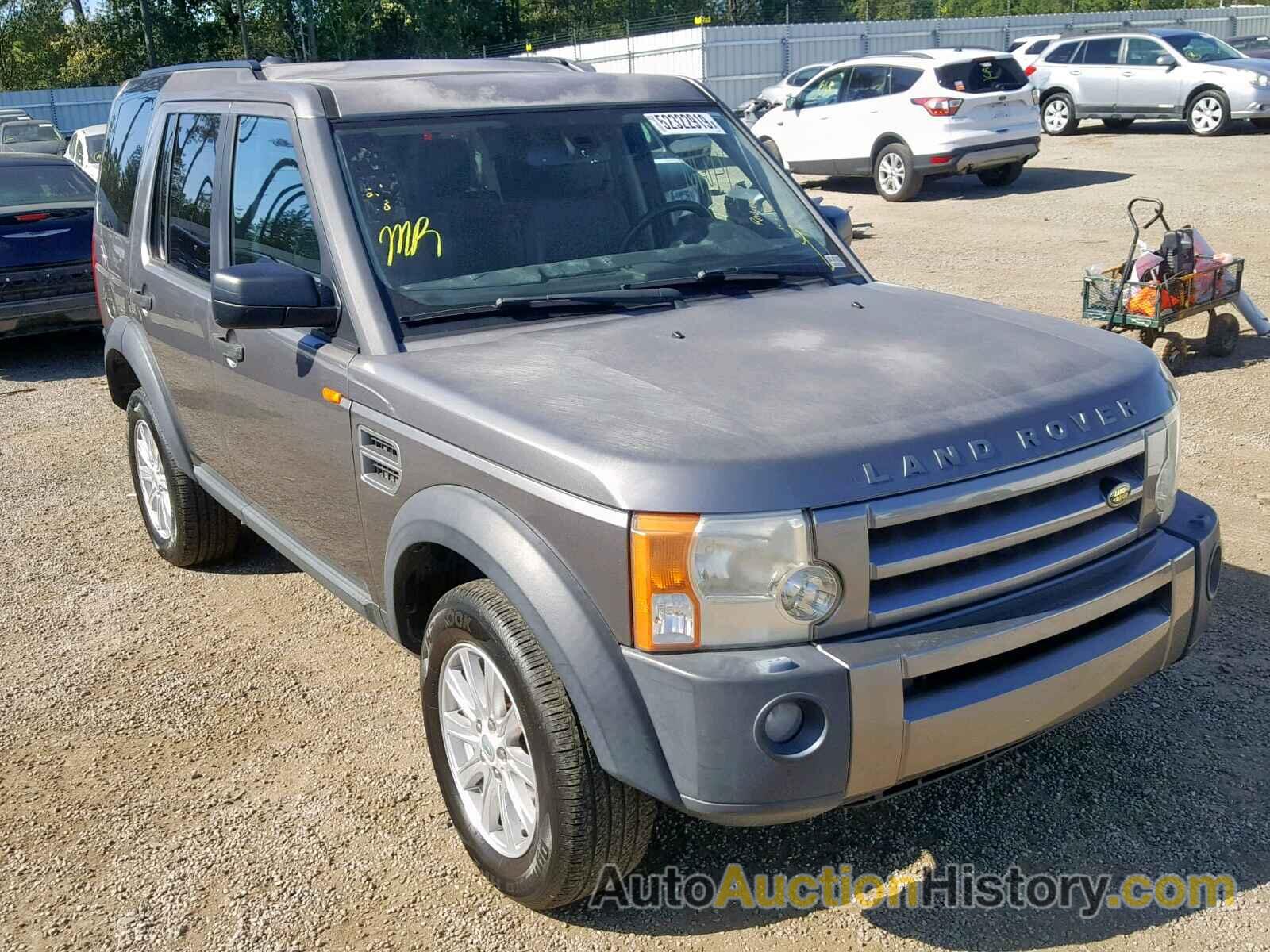 2008 LAND ROVER LR3 SE SE, SALAE25418A443382