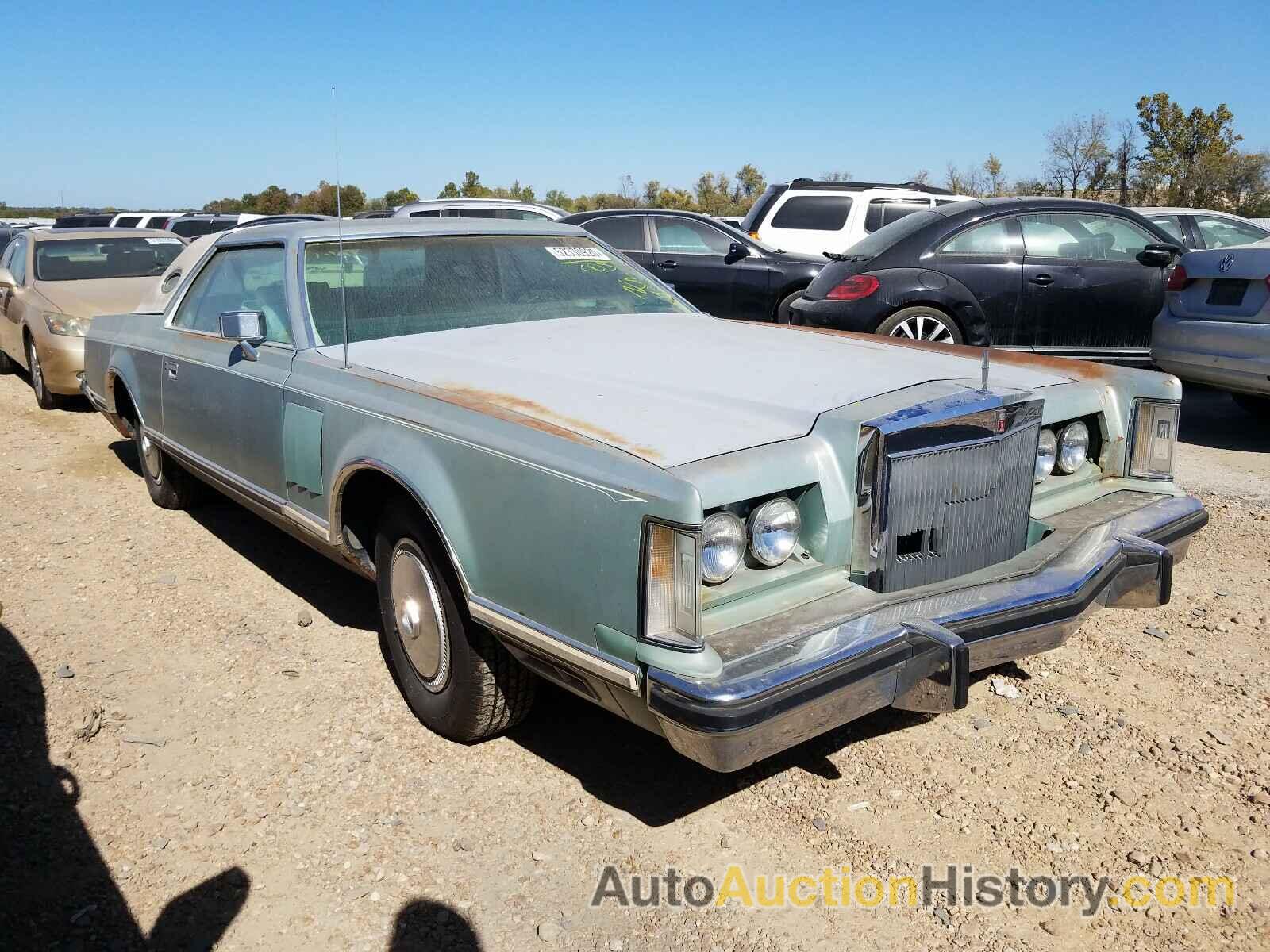 1977 LINCOLN MARK SERIE, 7Y89S927150