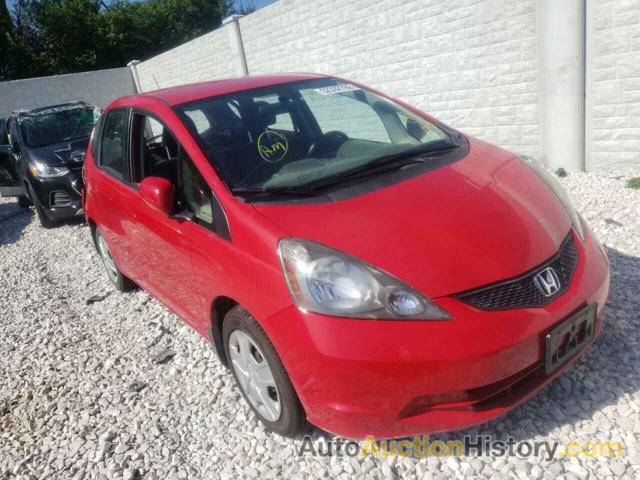 2013 HONDA FIT, JHMGE8H3XDC052008