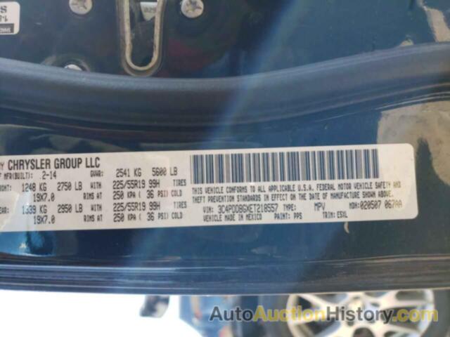 DODGE JOURNEY SXT, 3C4PDDBGXET218557