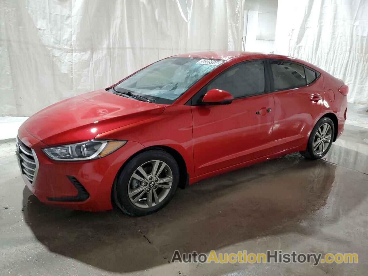 HYUNDAI ELANTRA SEL, 5NPD84LF6JH218112