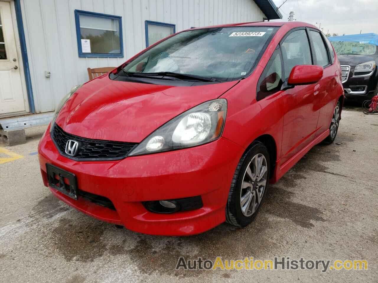 2013 HONDA FIT SPORT, JHMGE8H58DC042420