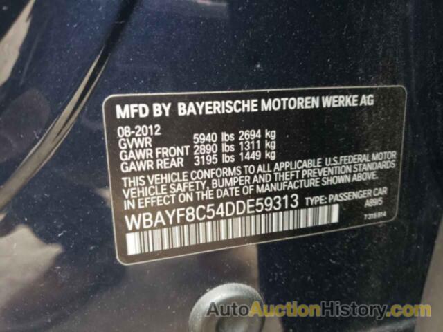 BMW 7 SERIES LXI, WBAYF8C54DDE59313