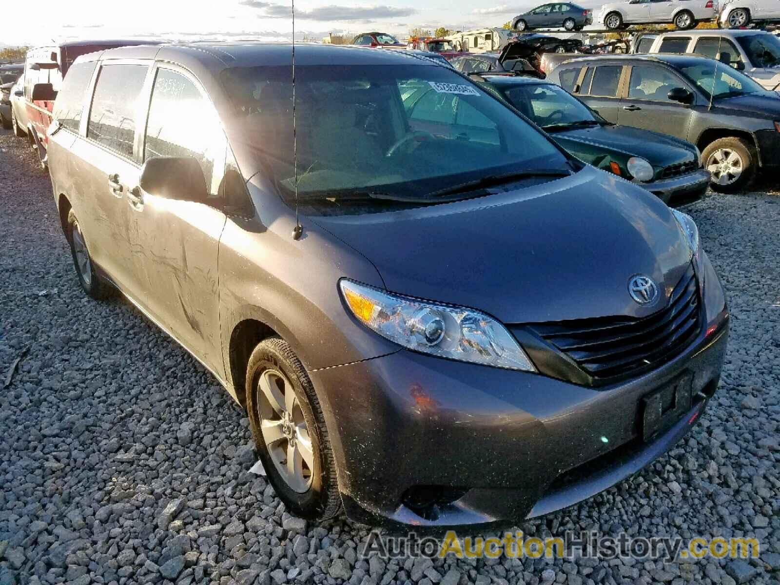 2011 TOYOTA SIENNA BAS BASE, 5TDKA3DC6BS003495