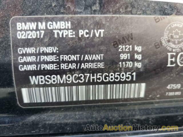 BMW M3, WBS8M9C37H5G85951