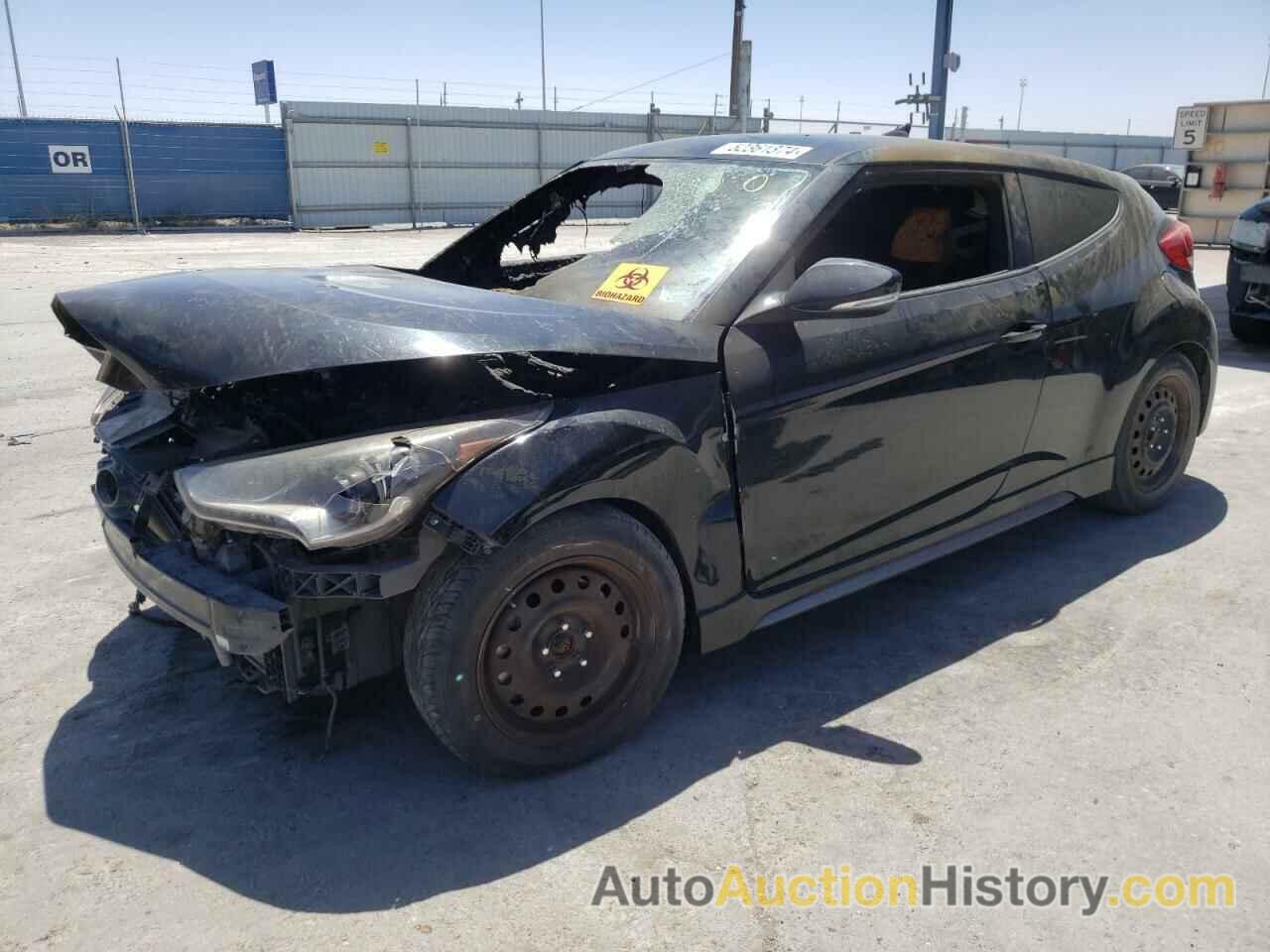 HYUNDAI VELOSTER TURBO, KMHTC6AE4HU314610