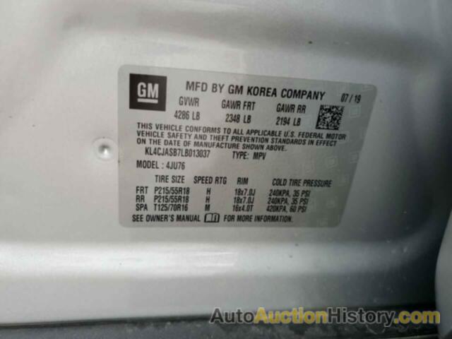 BUICK ENCORE PREFERRED, KL4CJASB7LB013037