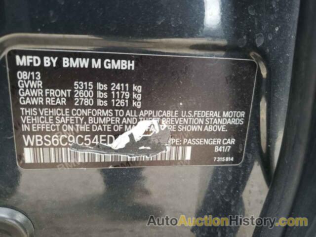 BMW M6 GRAN COUPE, WBS6C9C54ED466827
