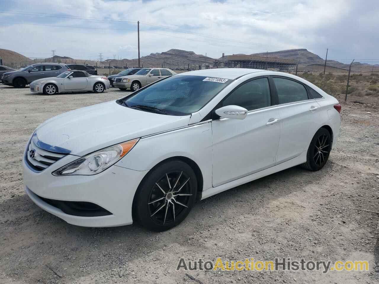 2014 HYUNDAI SONATA GLS, 5NPEB4AC8EH870850