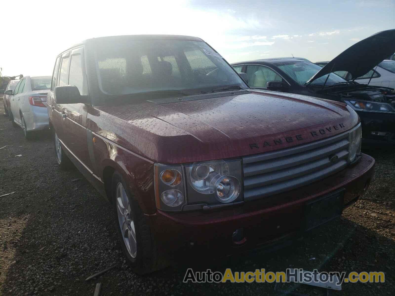 2004 LAND ROVER RANGEROVER HSE, SALME11444A156710