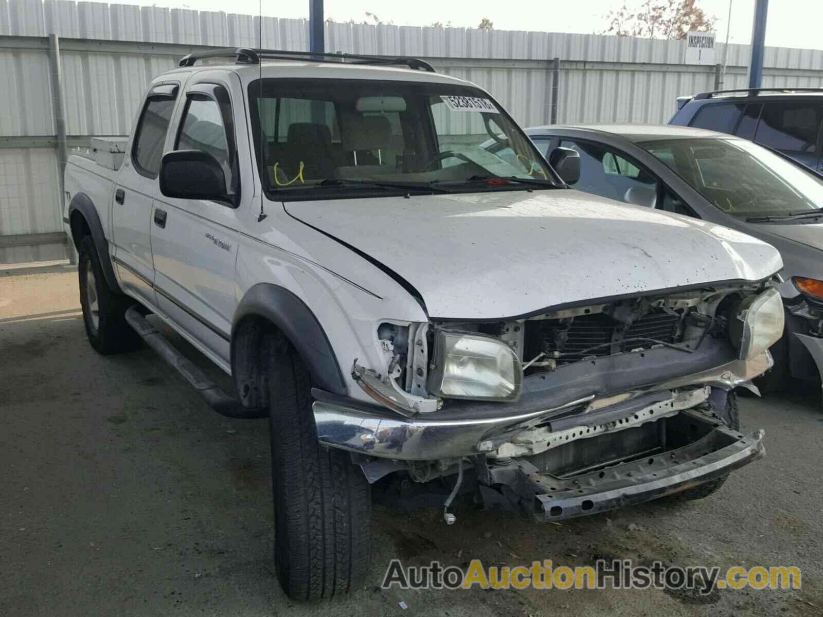 2003 TOYOTA TACOMA DOUBLE CAB PRERUNNER, 5TEGN92N13Z301538