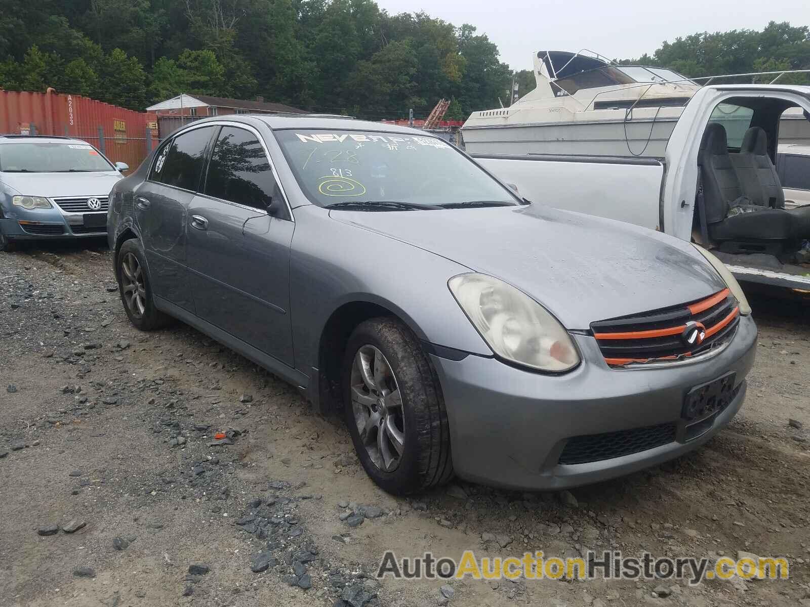 2006 INFINITI G35, JNKCV51F36M609677