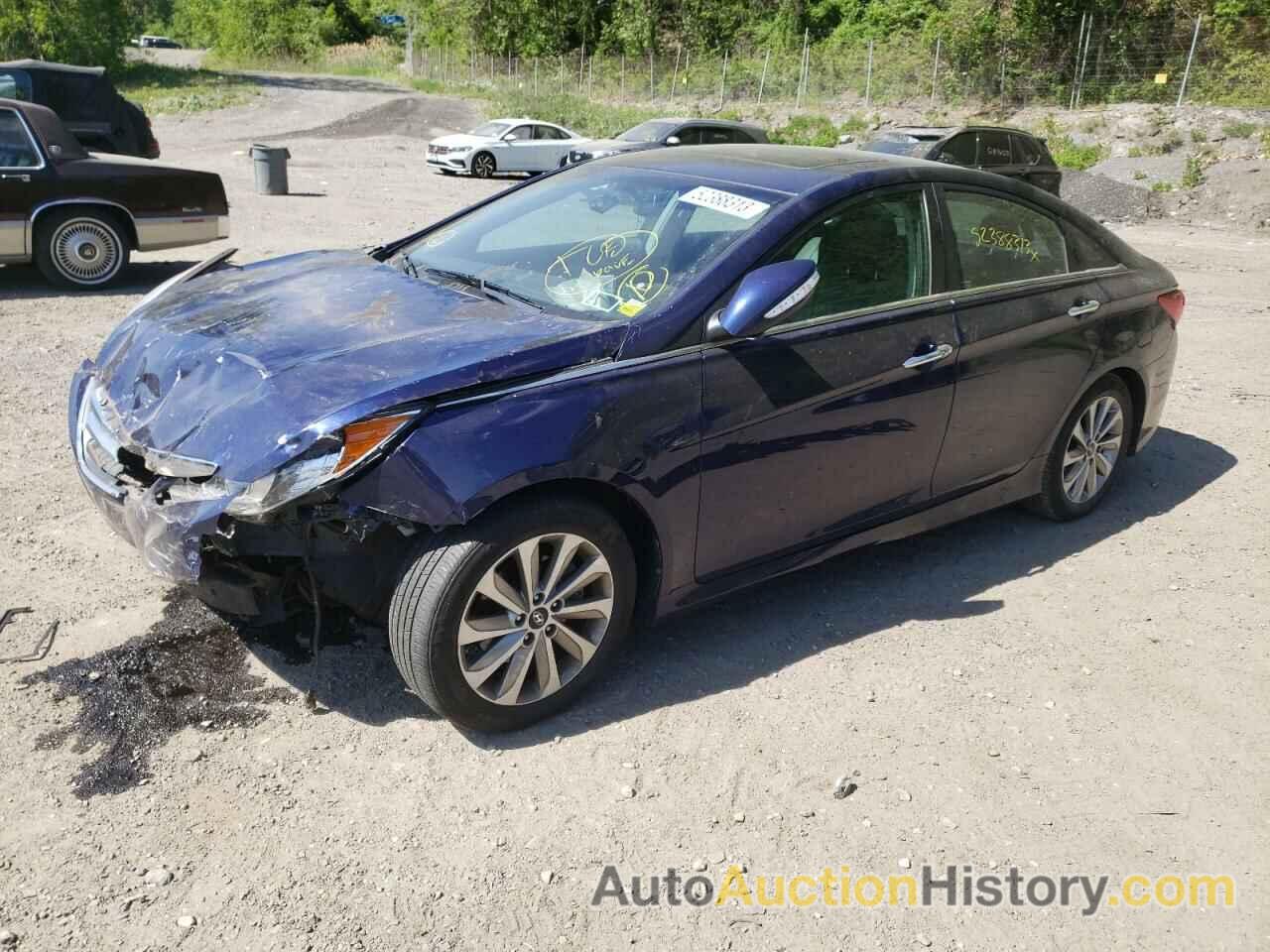 2014 HYUNDAI SONATA SE, 5NPEC4AC6EH865384