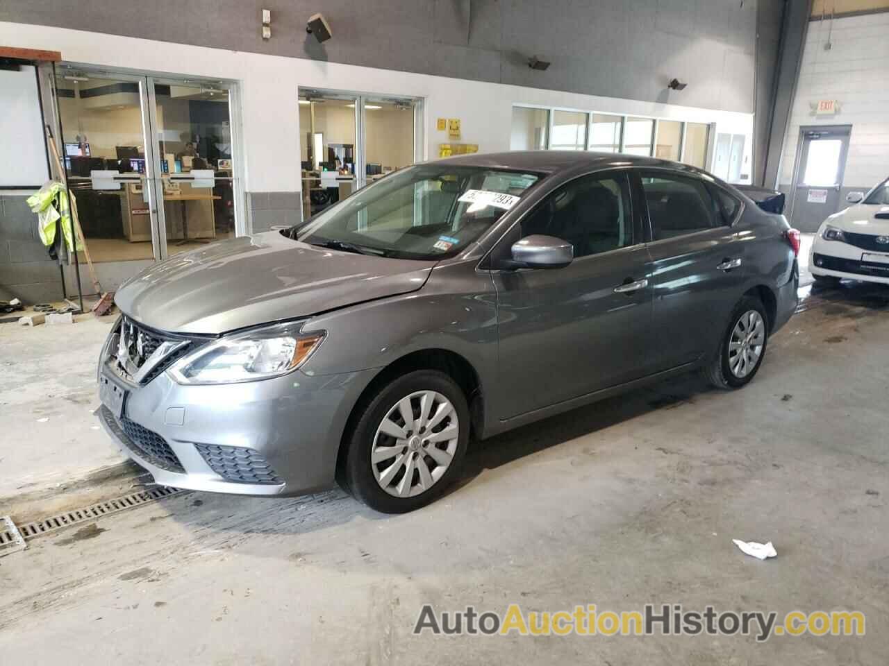 2016 NISSAN SENTRA S, 3N1AB7APXGY293119