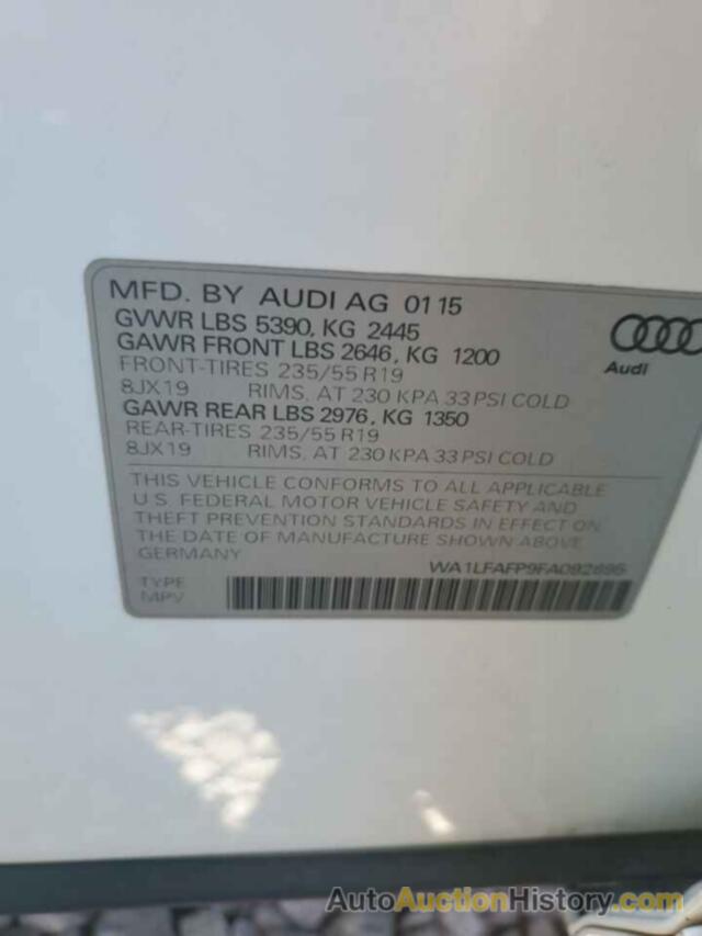 AUDI Q5 PREMIUM PLUS, WA1LFAFP9FA092695