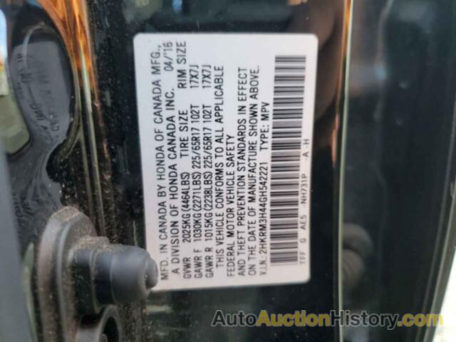 HONDA CRV SE, 2HKRM3H44GH542221