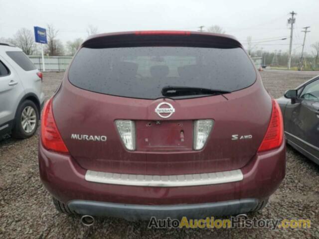 NISSAN MURANO SL, JN8AZ08W16W501525