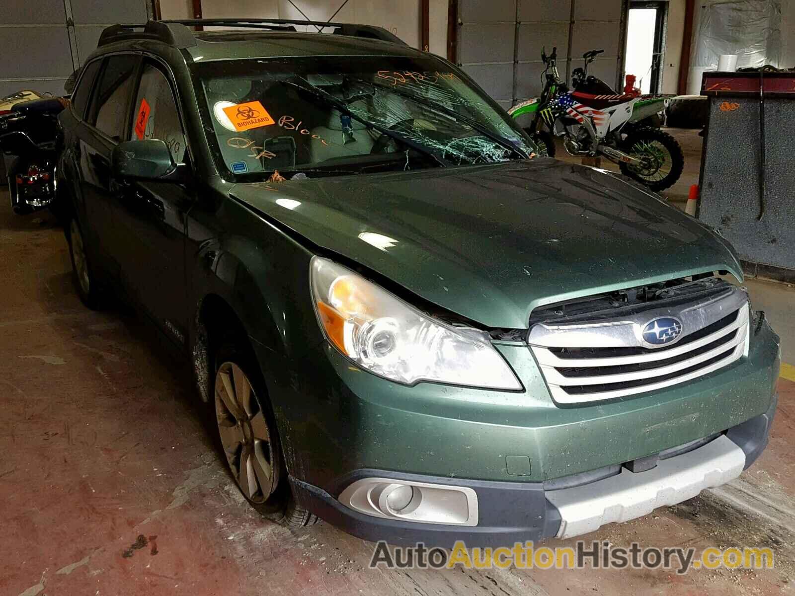 2010 SUBARU OUTBACK 3. 3.6R LIMITED, 4S4BRDKC7A2380193