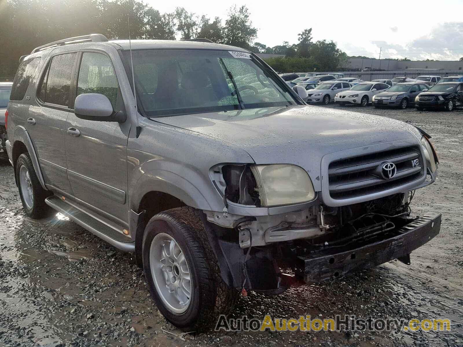 2003 TOYOTA SEQUOIA SR SR5, 5TDZT34A23S175824