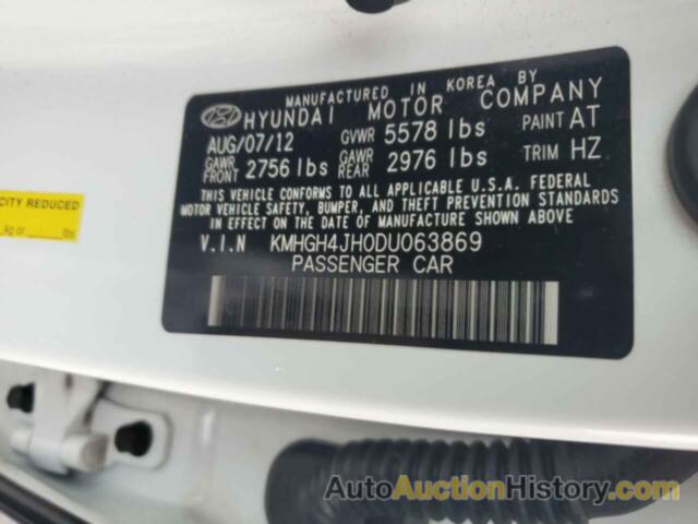 HYUNDAI EQUUS SIGNATURE, KMHGH4JH0DU063869