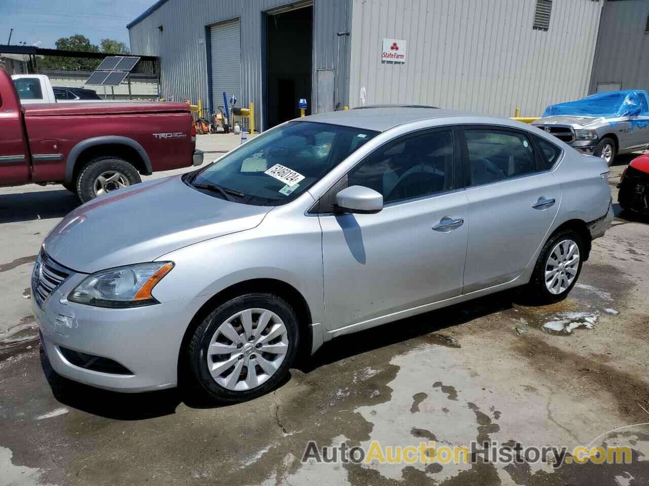 NISSAN SENTRA S, 3N1AB7AP2EL662467