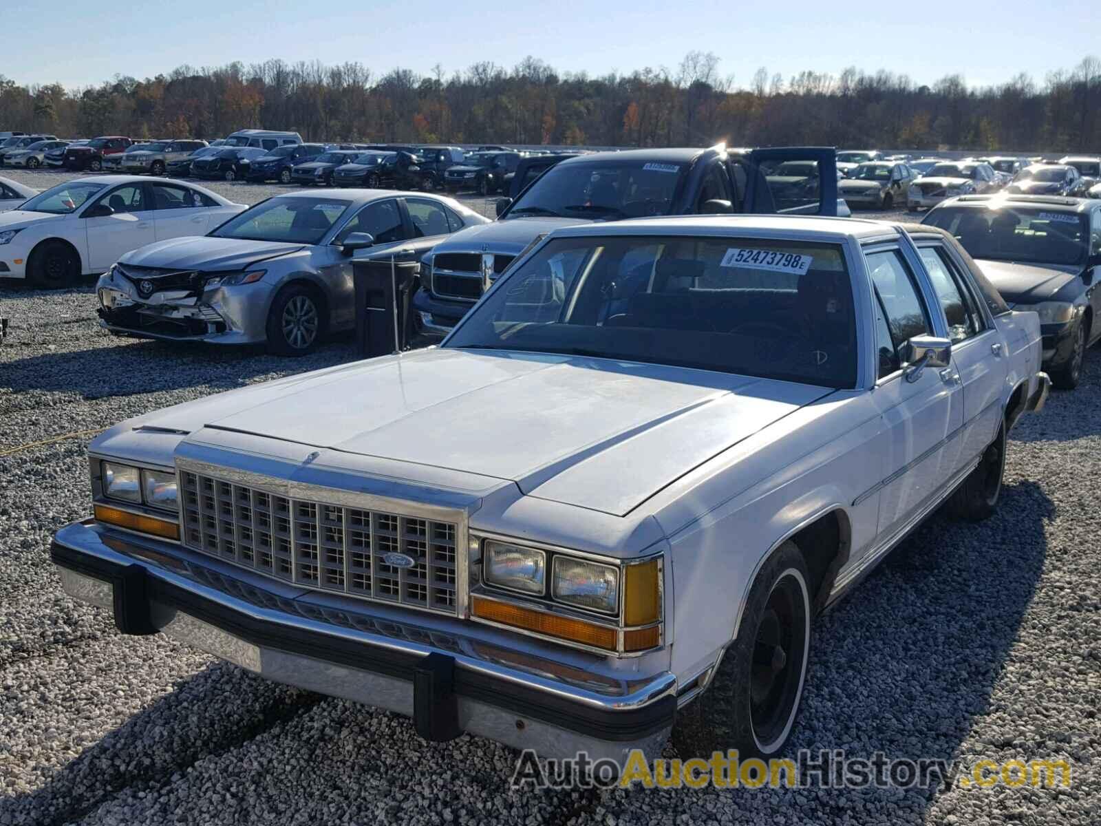 1985 FORD LTD CROWN VICTORIA, 2FABP43F0FX126225