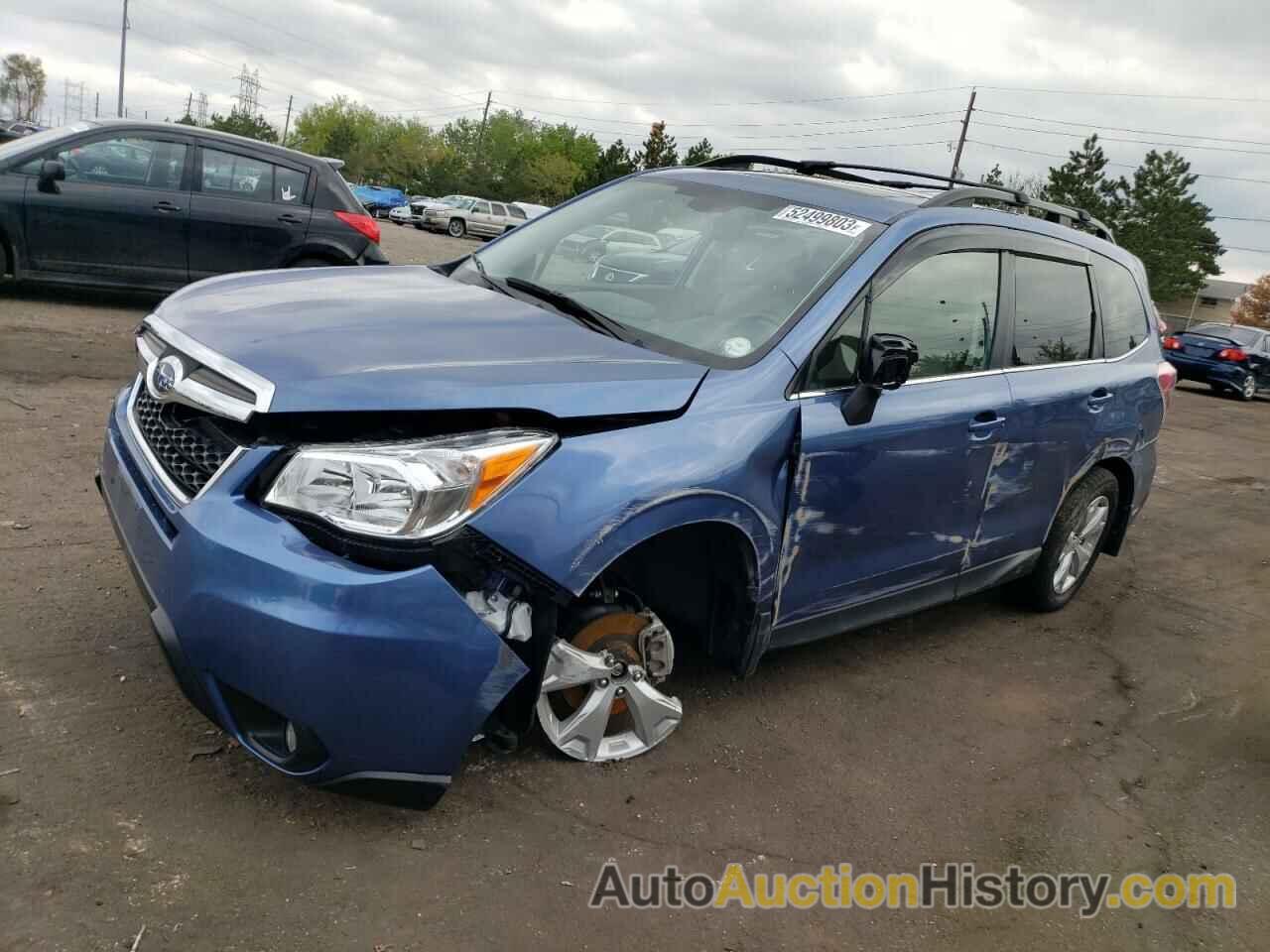 2015 SUBARU FORESTER 2.5I LIMITED, JF2SJARC5FH834575