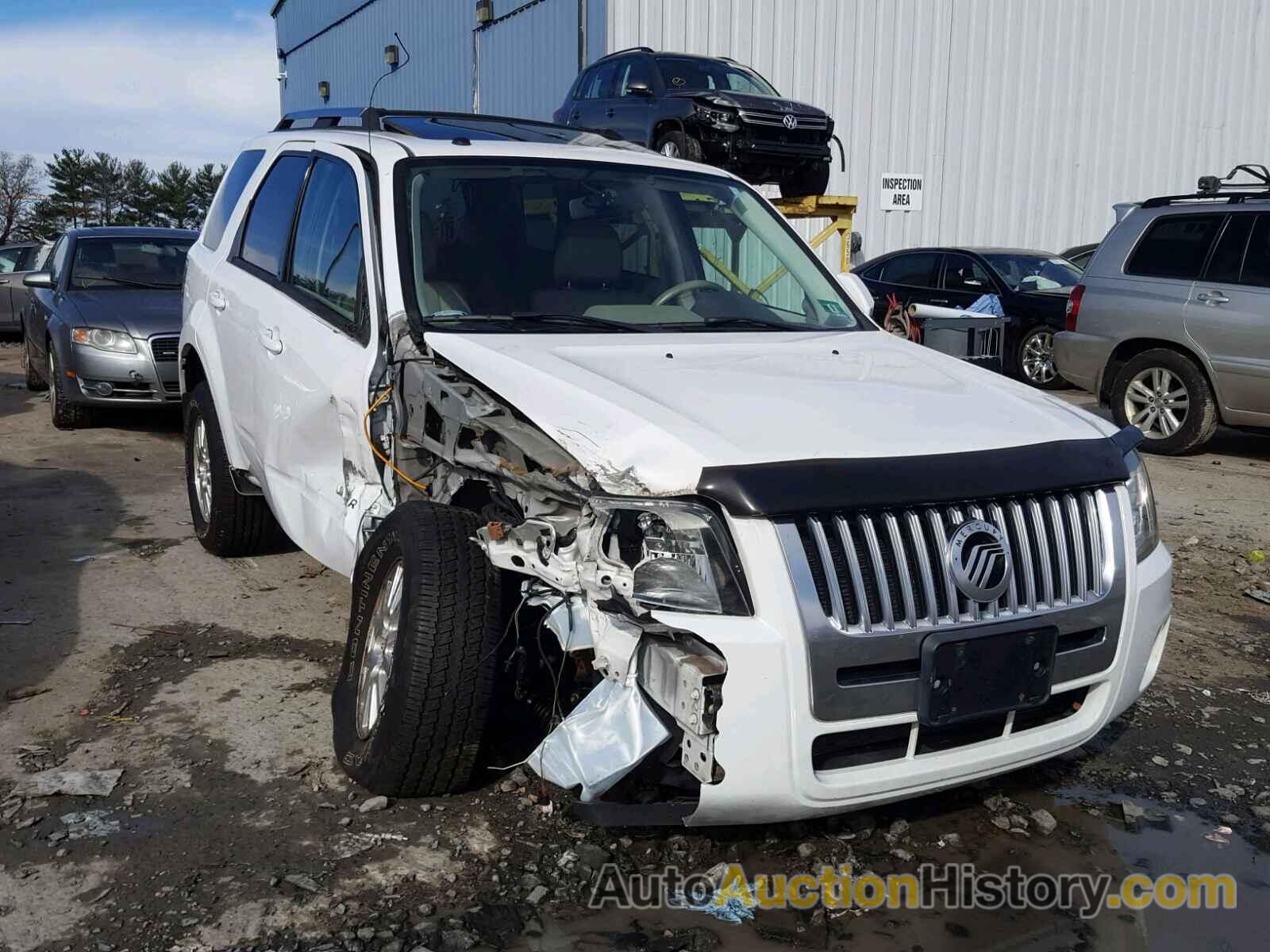 2008 MERCURY MARINER PREMIER, 4M2CU87188KJ24283