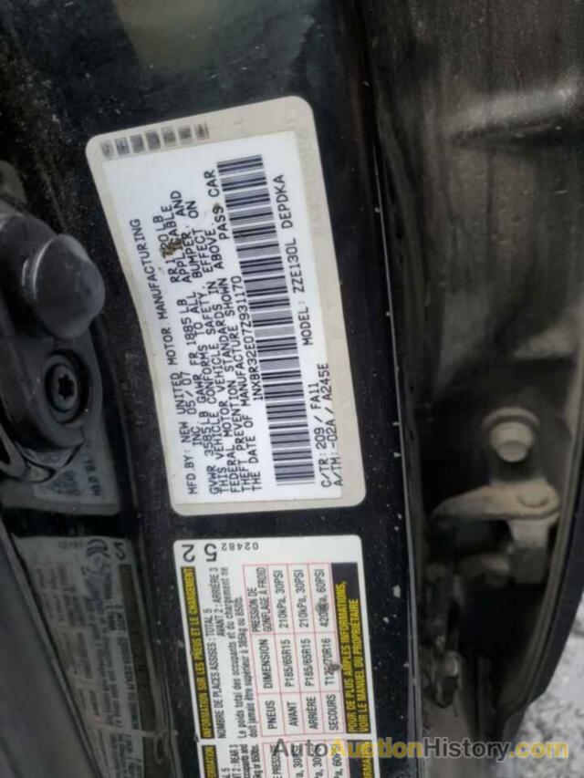 TOYOTA COROLLA CE, 1NXBR32E07Z931170