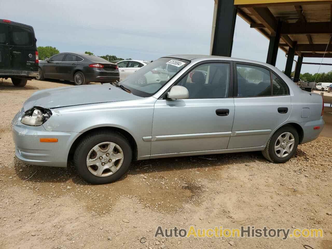 HYUNDAI ACCENT GL, KMHCG45C55U654166