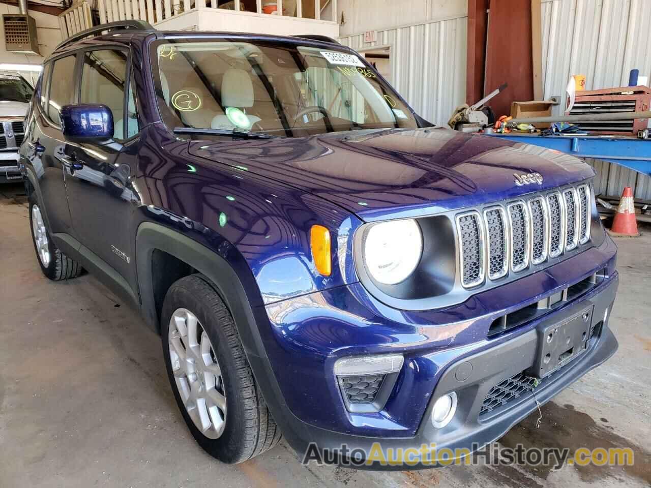 2021 JEEP RENEGADE LATITUDE, ZACNJCBB6MPN09865