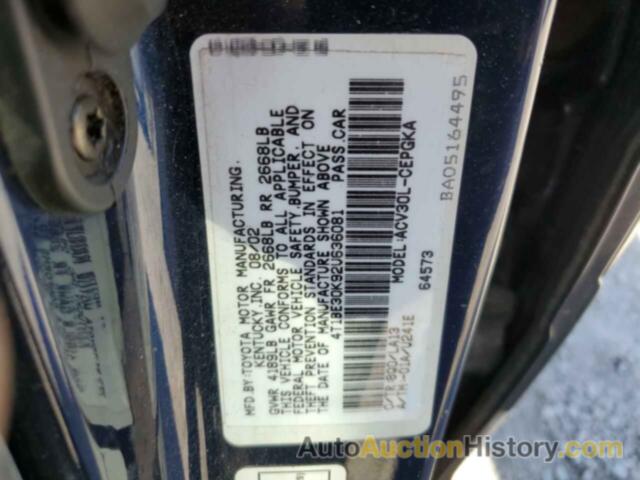 TOYOTA CAMRY LE, 4T1BE30K92U636081