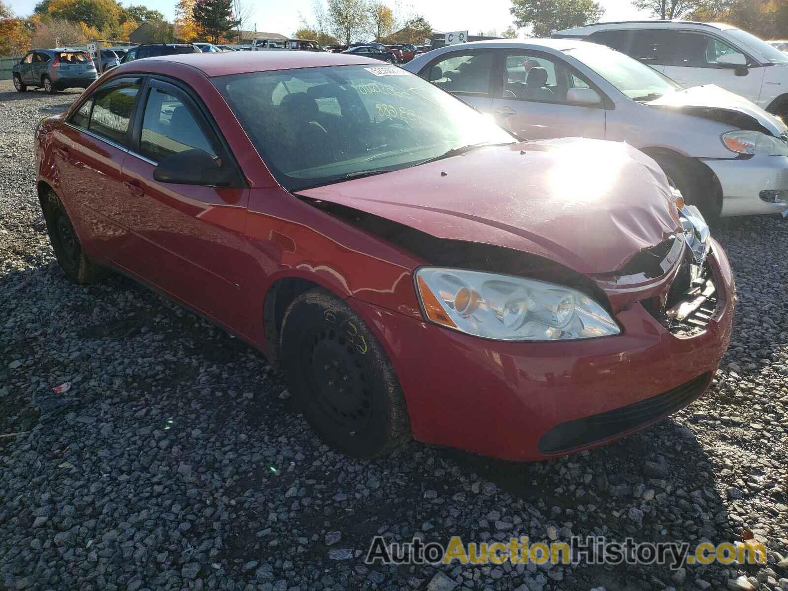 2007 PONTIAC G6 VALUE L VALUE LEADER, 1G2ZF58B274237024