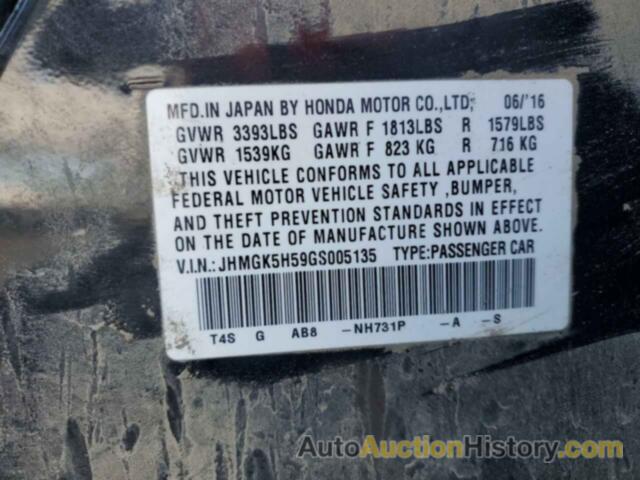 HONDA FIT LX, JHMGK5H59GS005135