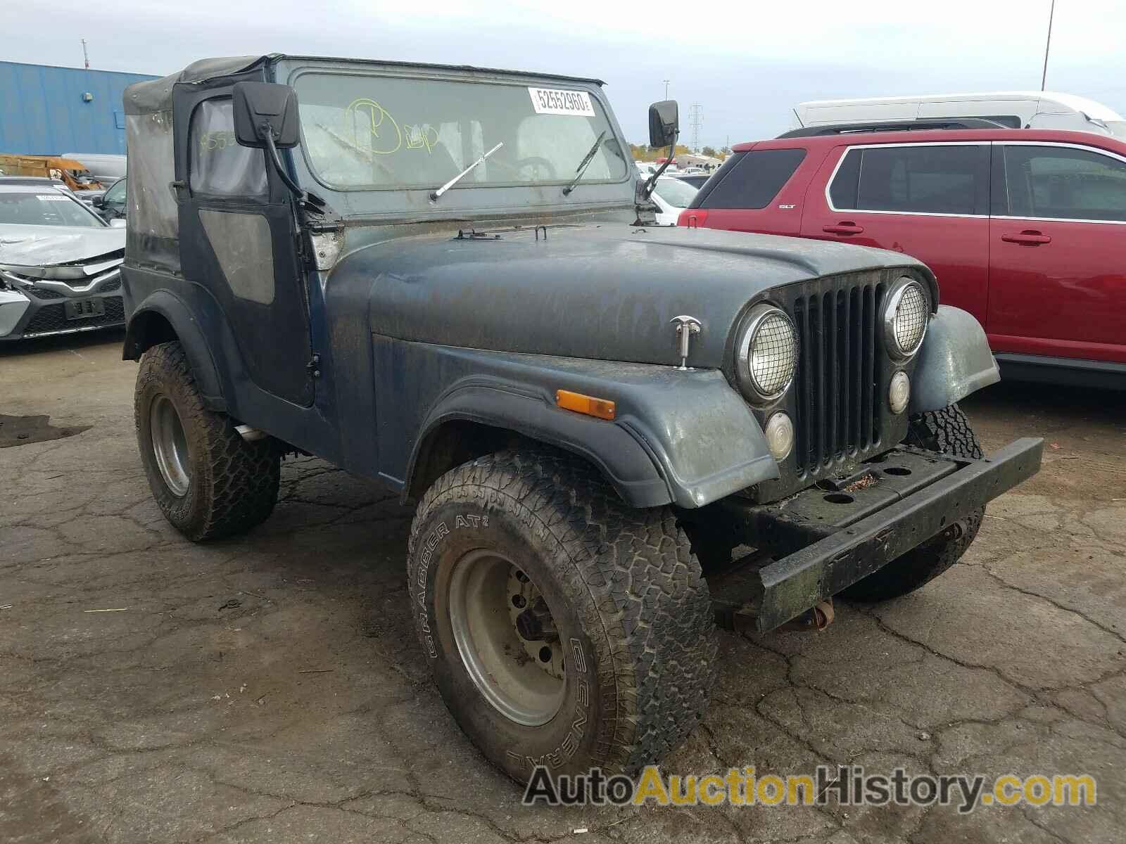 1975 JEEP WRANGLER, J5F83AH063284