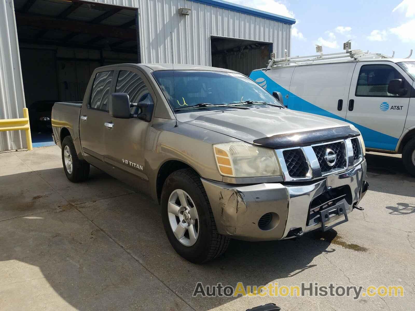 2006 NISSAN TITAN XE XE, 1N6AA07A76N540518